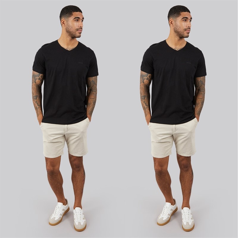 Hugo Boss Heren Comfort Set van 2 T-shirts Zwart - Afbeelding 4
