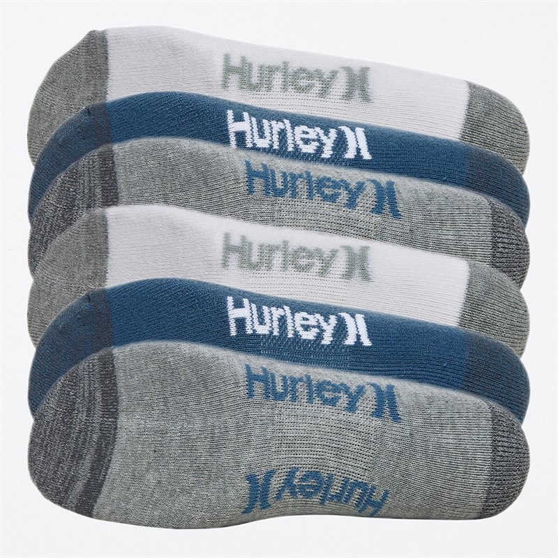 Hurley Heren 1/2 Terry Enkelsokken Metallic - Afbeelding 2