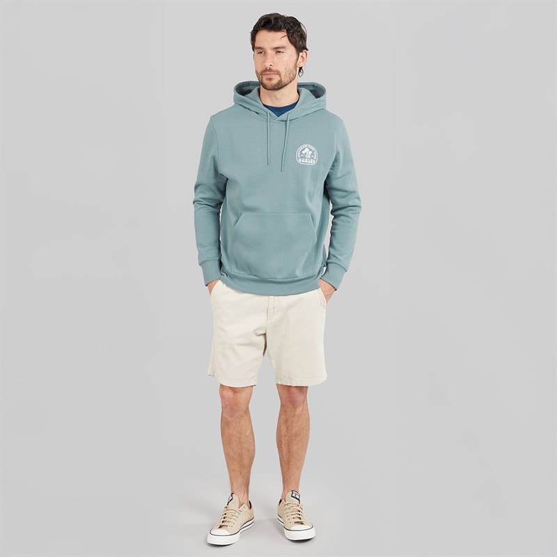 Hurley South West bluza z kapturem dla niego kolor Szary/Niebieski – zdjęcie  4