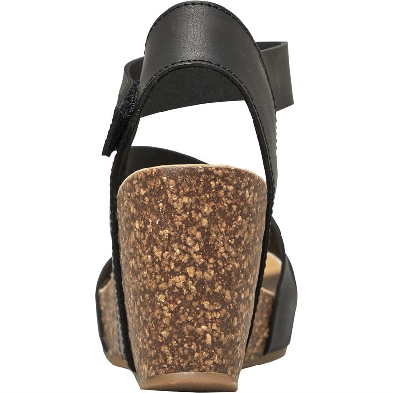 Blowfish Dames Hydra Sandalen met Sleehak Zwart - Afbeelding 4