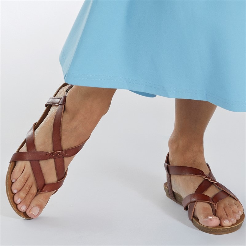 Blowfish Dames Granola-B Sandalen Bruin - Afbeelding 5