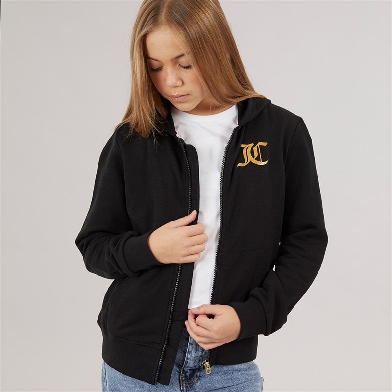 Juicy Couture Meisjes Hoodies Zwart - Afbeelding 1