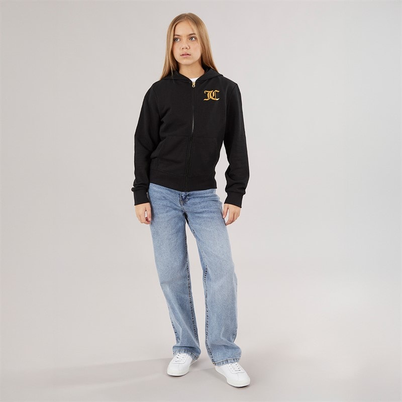 Juicy Couture Meisjes Hoodies Zwart - Afbeelding 3
