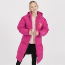 Juicy Couture Lange Pufferjas Meisjes Festival fuchsia