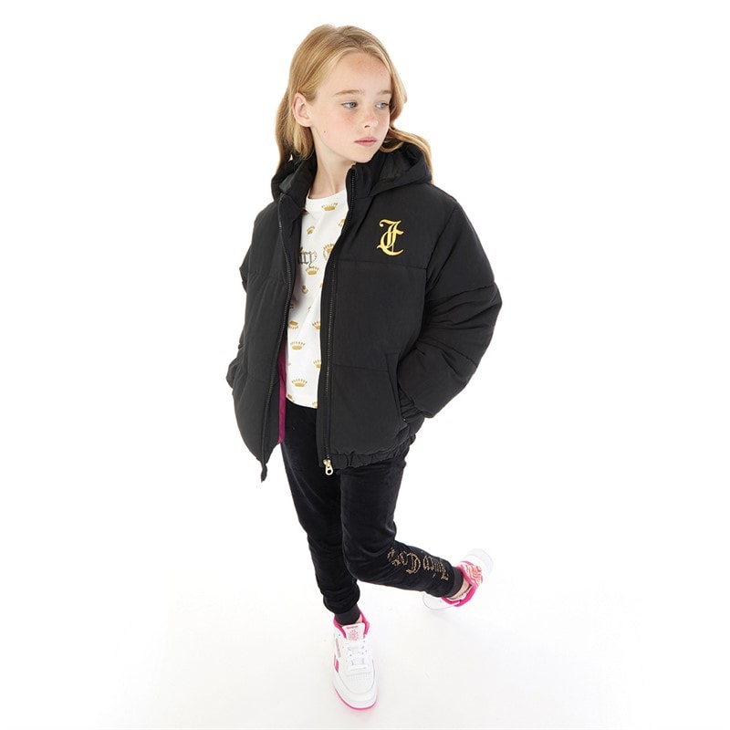 Juicy Couture Kort jack Meisjes Zwart - Afbeelding 3