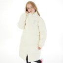 Juicy Couture Lange Pufferjas Meisjes Vanille IJs