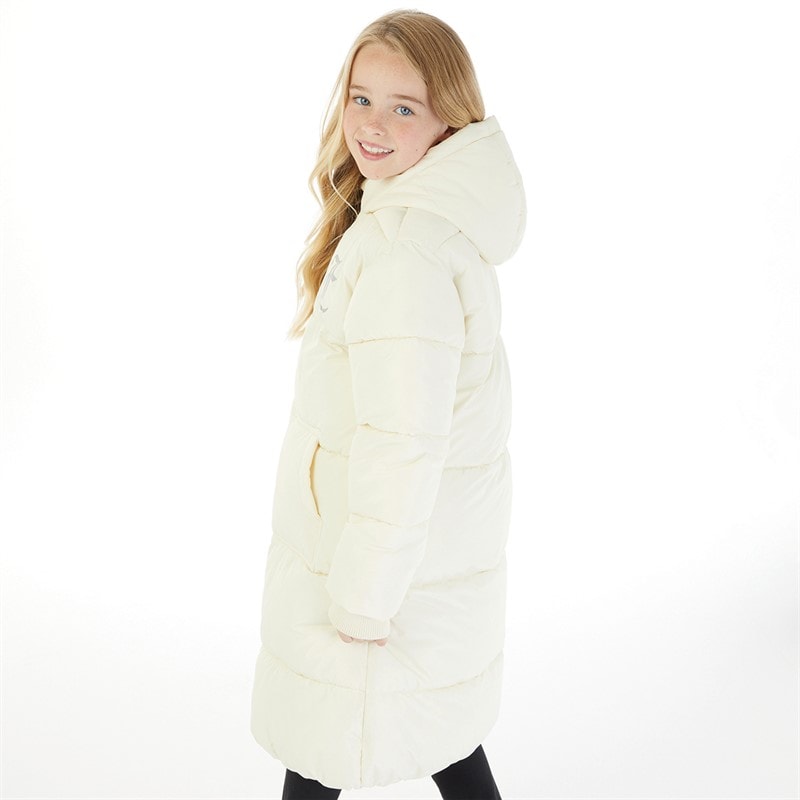 Juicy Couture Blouson long matelassé Fille Vanilla Ice - Image 2