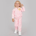 Juicy Couture Baby Meisjes velours hart logo trainingspak amandelbloesem