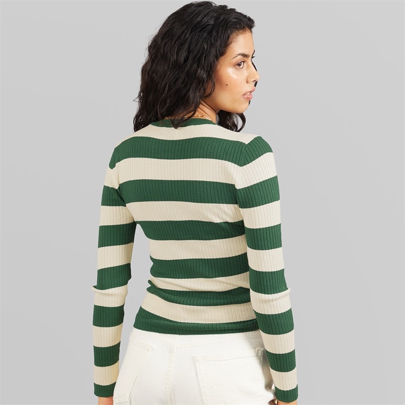 Jacqueline De Yong Pull en tricot à manches longues prune Femme Trekking Green - Image 2