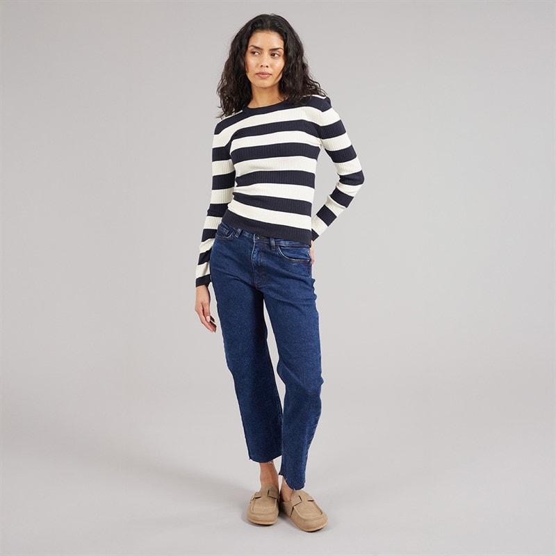 Jacqueline De Yong Jean droit Lullu Femme Dark Blue Denim - Image 4