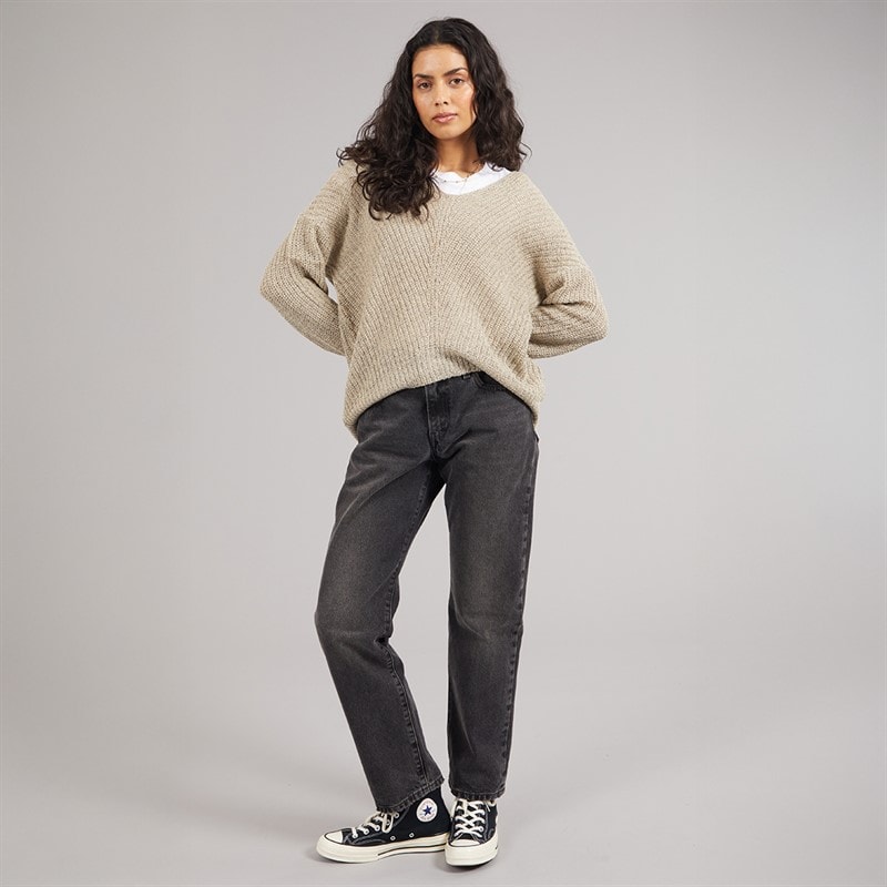 Jacqueline De Yong Pull en tricot Megan Femme Cement - Image 3