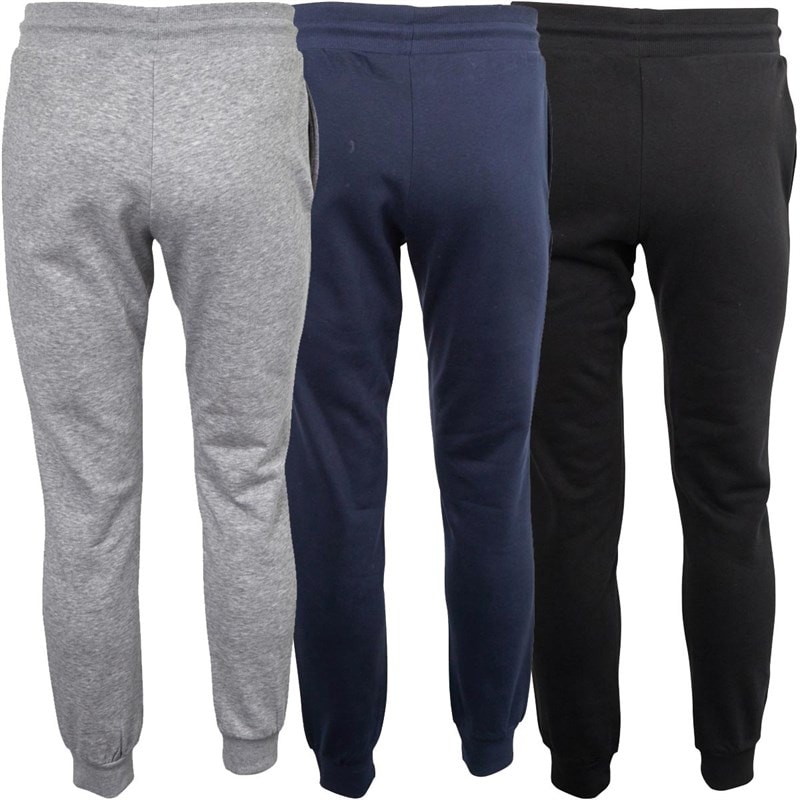 JACK & JONES Heren Jax Drie Pak Zweet Broeken Tap Schoen / Licht Grijs Melange / Navy Blazer - Afbeelding 2