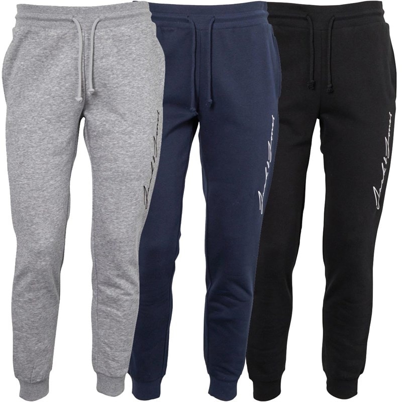 JACK & JONES Heren Jax Drie Pak Zweet Broeken Tap Schoen / Licht Grijs Melange / Navy Blazer - Afbeelding 3