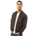 JACK & JONES Heren Mash Bomber Jacke Schwarz