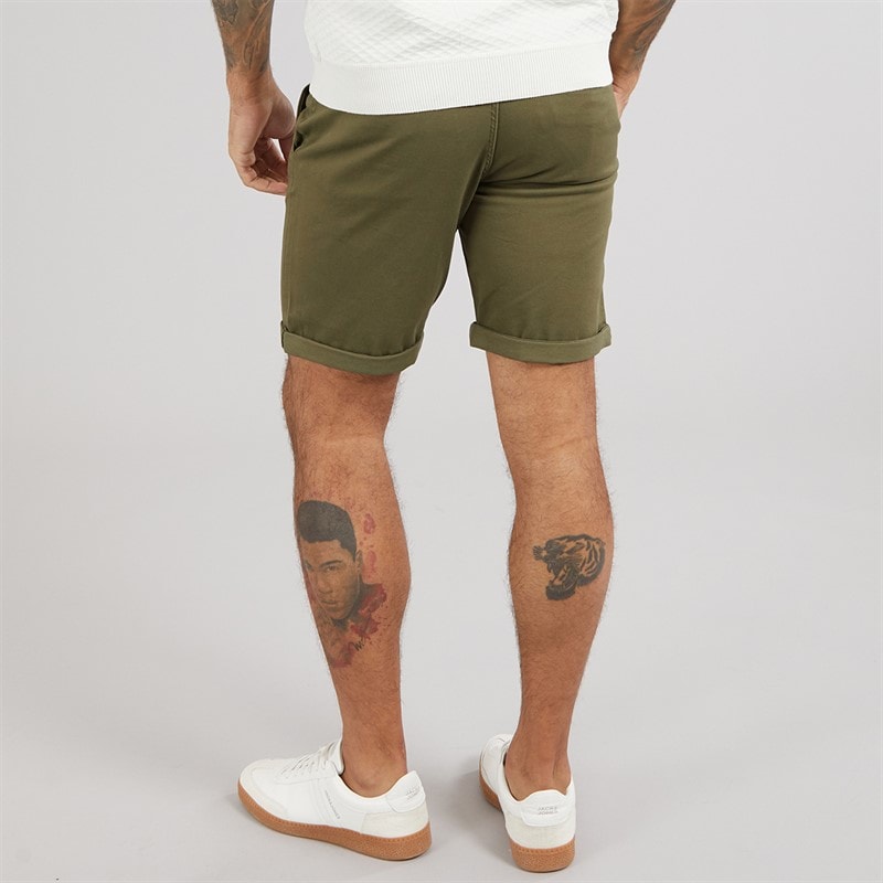 JACK & JONES Heren JJ Base Chino shorts Olijfgroen - Afbeelding 2