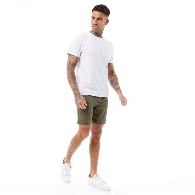 JACK & JONES Heren JJ Base Chino shorts Olijfgroen - Afbeelding 3
