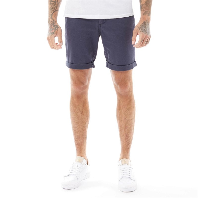 JACK & JONES Heren JJ Base Chino shorts Donker Marineblauw - Afbeelding 1
