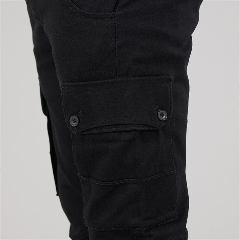 JACK & JONES Pantalon cargo Noir Paul Warner AKM 111 homme - Image 3