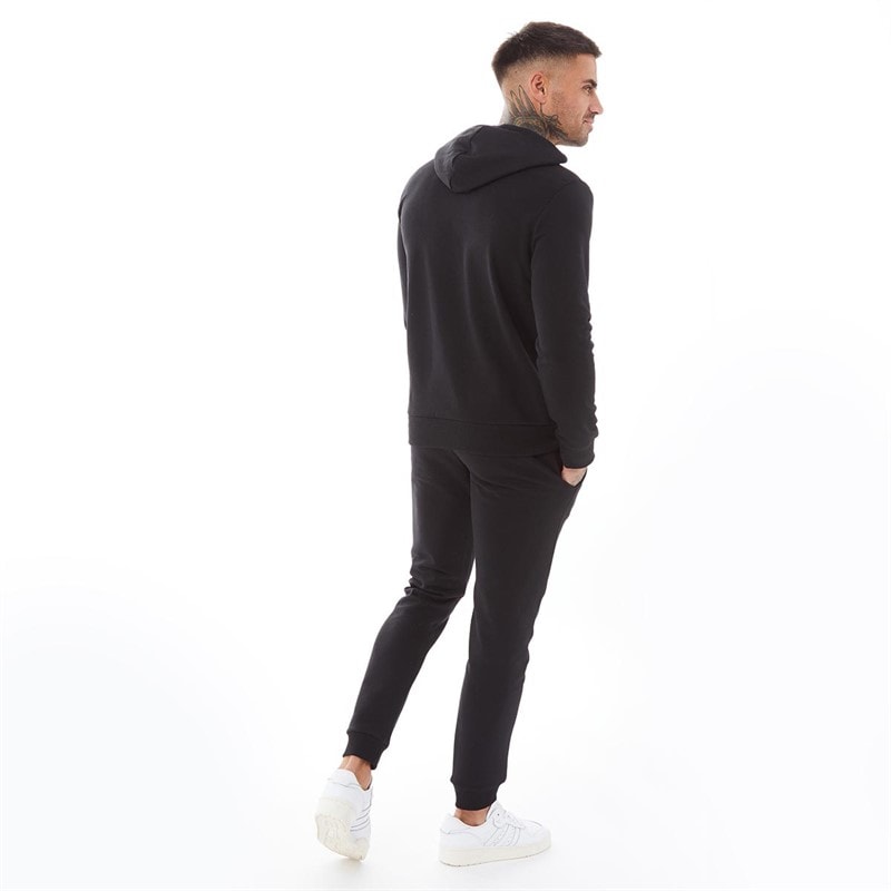 JACK & JONES Herren Bank Trainingsanzug Schwarz - Bild 2