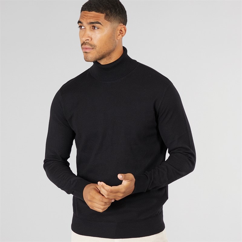 JACK & JONES Heren Jwhemil Coltruien Zwart - Afbeelding 1