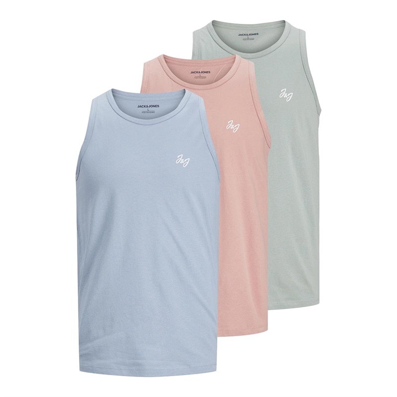 JACK & JONES Heren Marley Singlet Multi