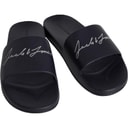 JACK & JONES Heren Gary Moulded Slides Slippers Zwart