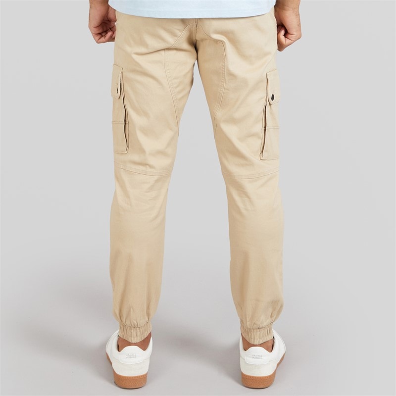 JACK & JONES Cargohose Herren Paul Warner AKM 111 Beige - Bild 2