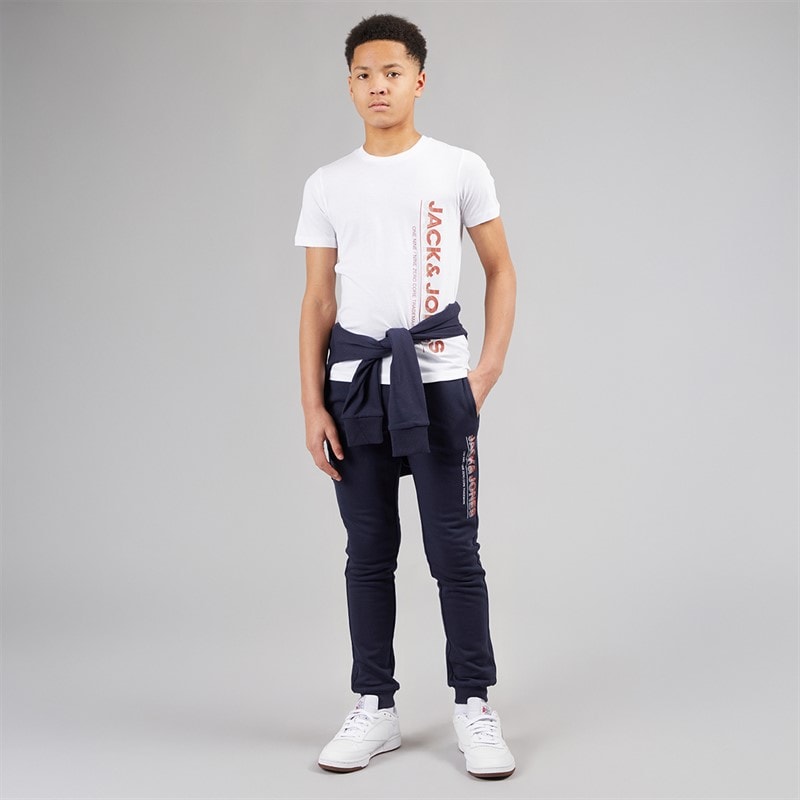 JACK & JONES Ensemble trois pièces junior Jwhnew Structure : Survêtement et t-shirt Navy Blazer - Image 3
