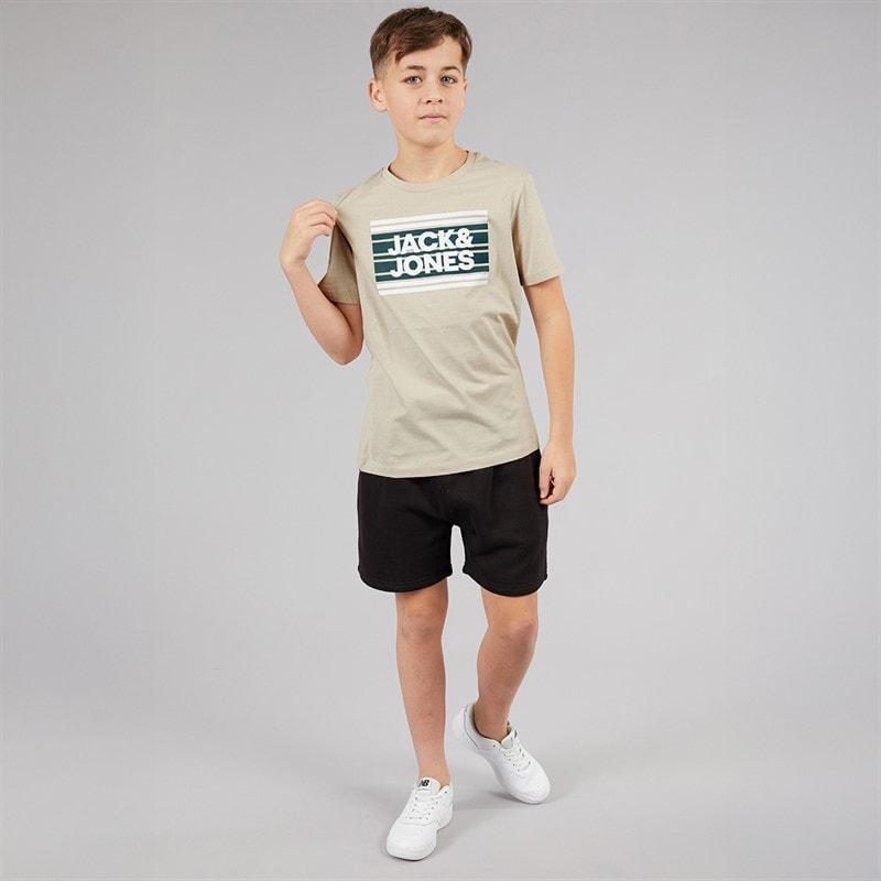 JACK & JONES Jongens Neto T-shirts Ecru - Afbeelding 3