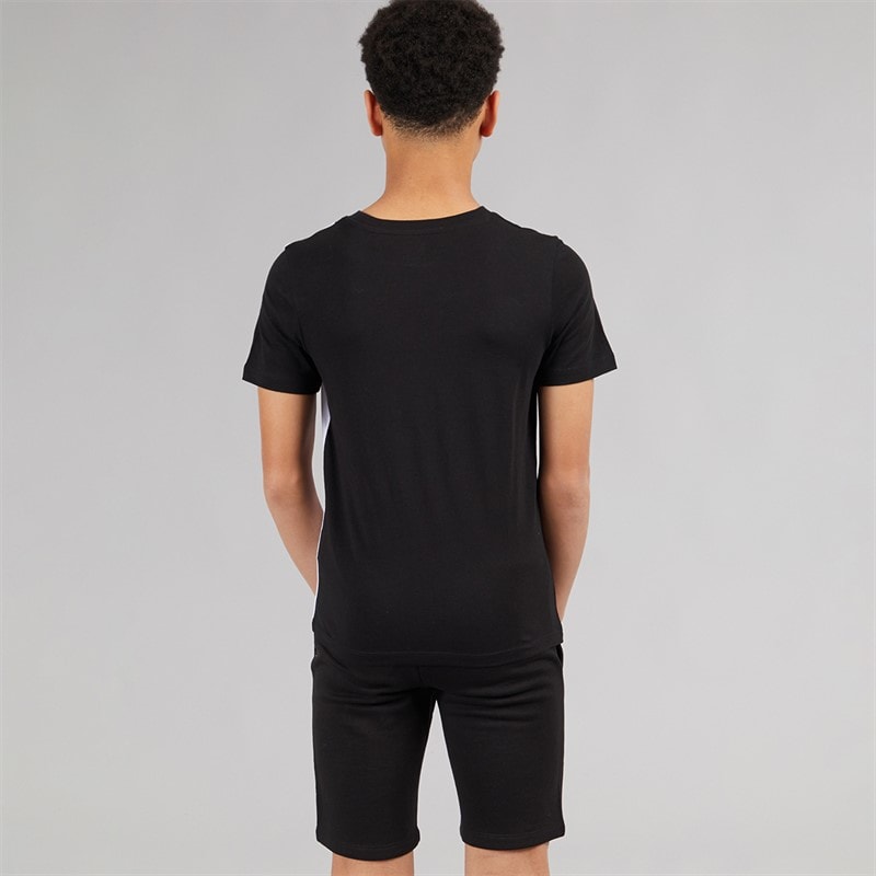 JACK & JONES Jax Blocking T-shirt i szorty dla chłopca kolor Czarny – zdjęcie  2