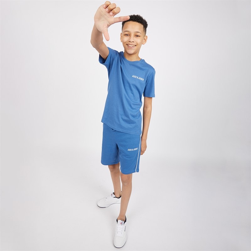 JACK & JONES Jongens Kai Set Blauw - Afbeelding 3