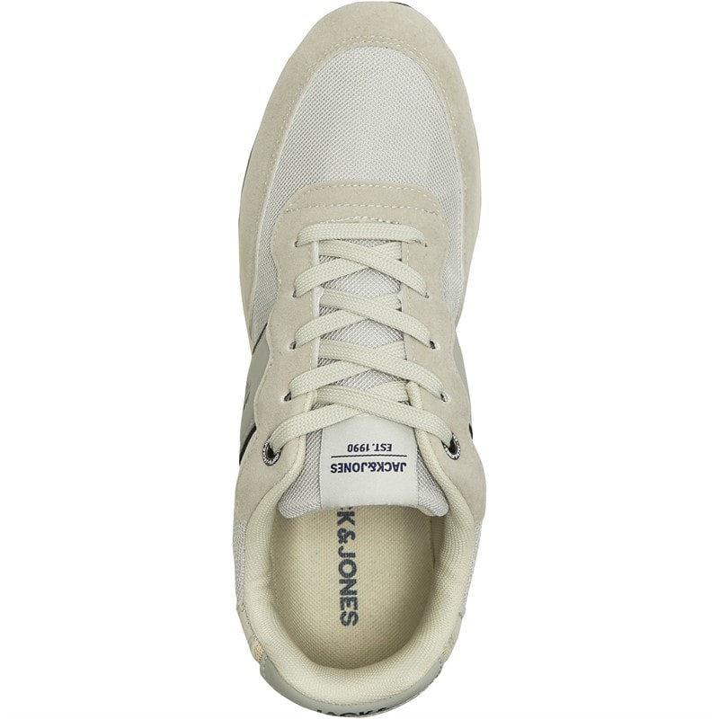JACK & JONES Baskets Milan Homme Ecru - Image 4