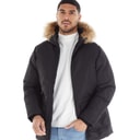 JACK & JONES Parka Jas Heren Zwart