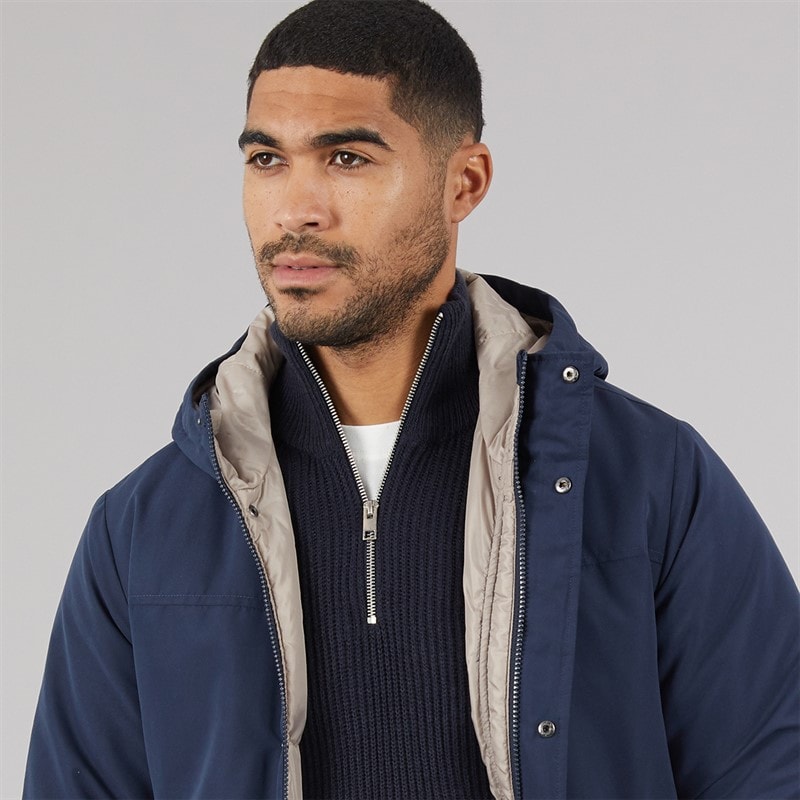 JACK & JONES Herren Kyle Parka Marineblazer - Bild 3