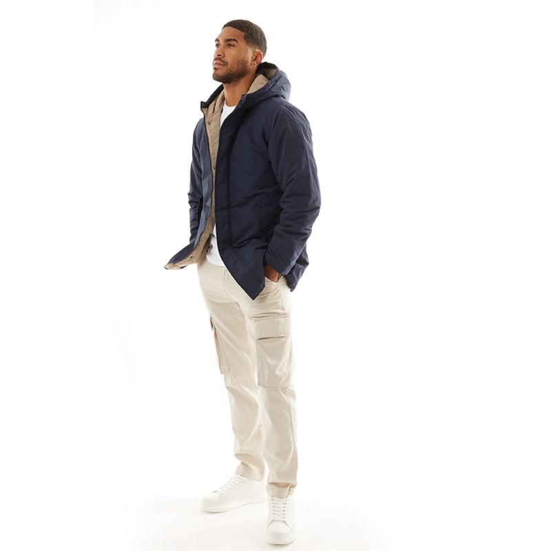 JACK & JONES Heren Kyle Parka Blauwe Blazer - Afbeelding 3