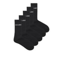 JACK & JONES Chaussettes d'équipe Garçon Regen, lot de 5, Noir