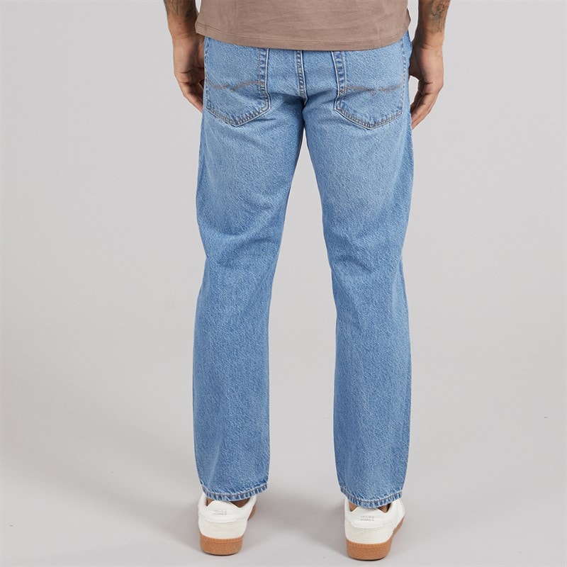 JACK & JONES Heren Chris SQ 957 Relaxed Fit Jeans Blauw Denim - Afbeelding 2