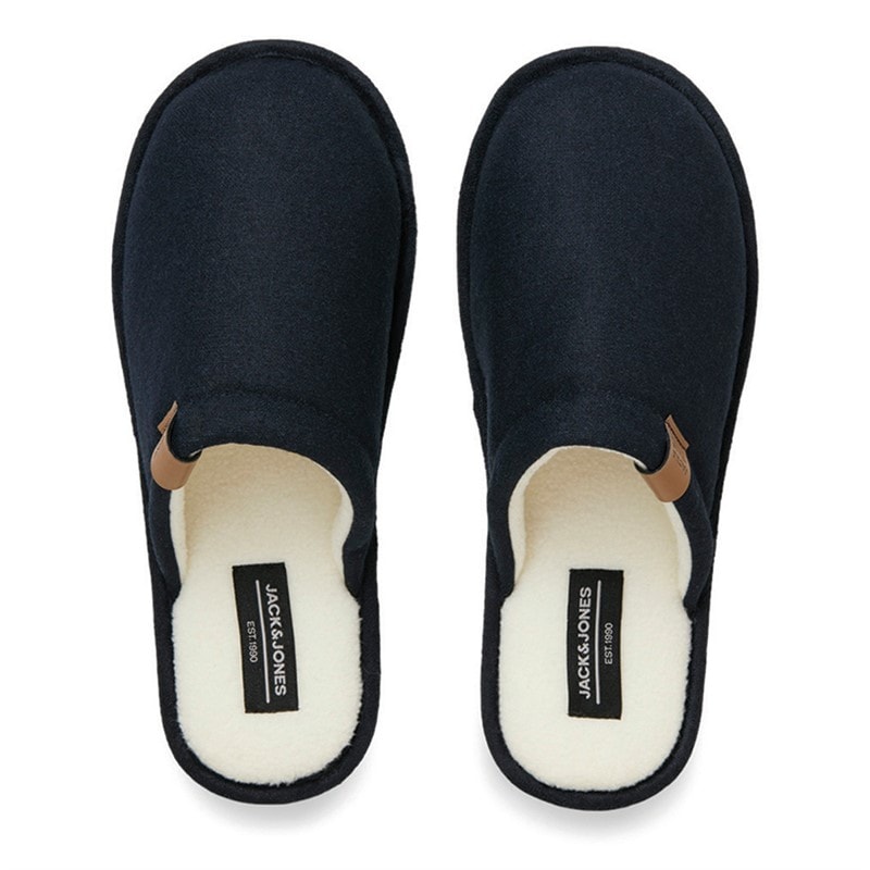 JACK & JONES Heren Marine Mule Huisslippers Navy Blazer - Afbeelding 2