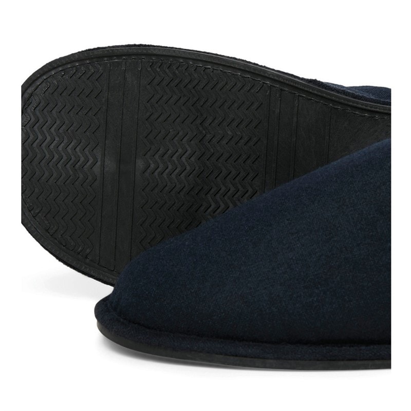 JACK & JONES Heren Marine Mule Huisslippers Navy Blazer - Afbeelding 4