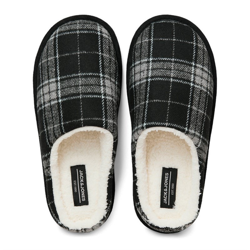 JACK & JONES Heren Murphy Mule Huisslippers Antraciet - Afbeelding 2