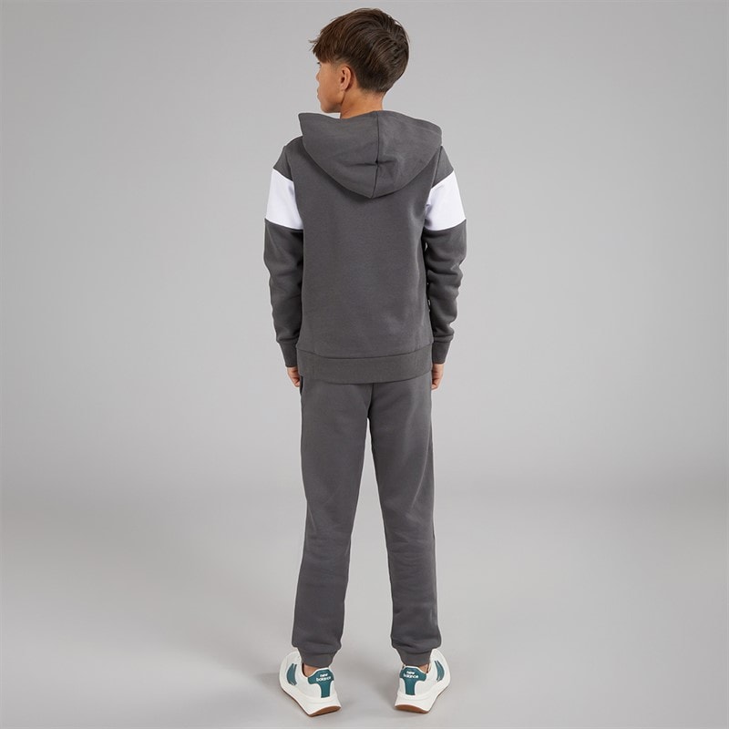 JACK & JONES Junge Lakewood Trainingsanzug Iron Gate - Bild 2