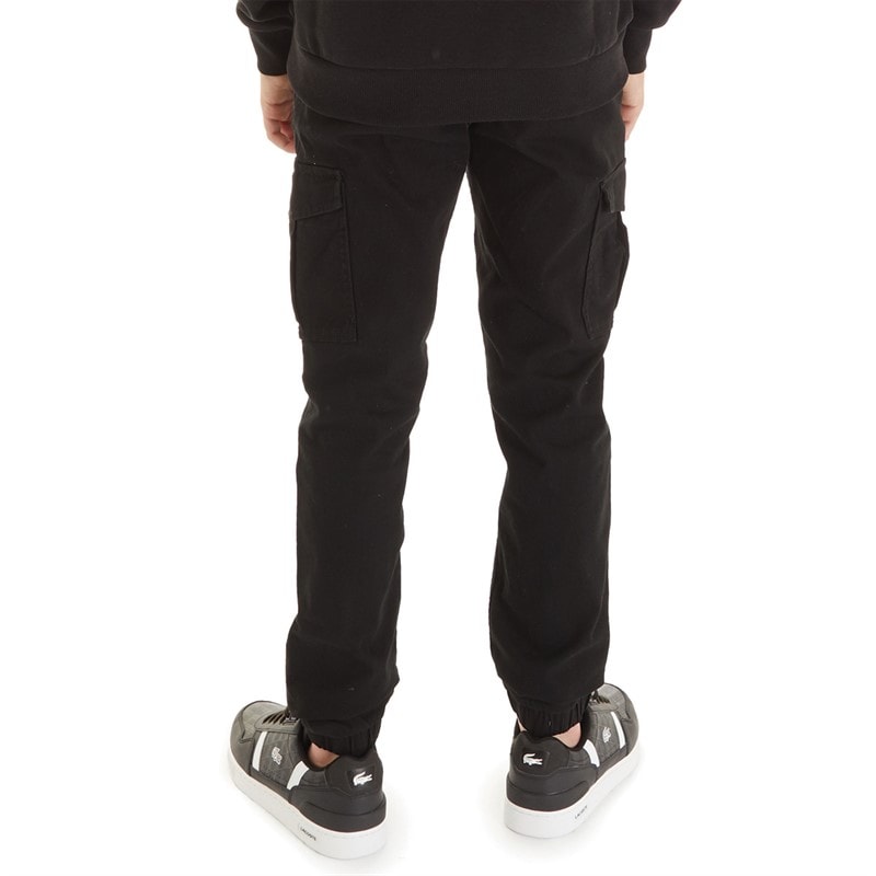 JACK & JONES Pantalon cargo à revers Marco Dean Garçon Noir - Image 2