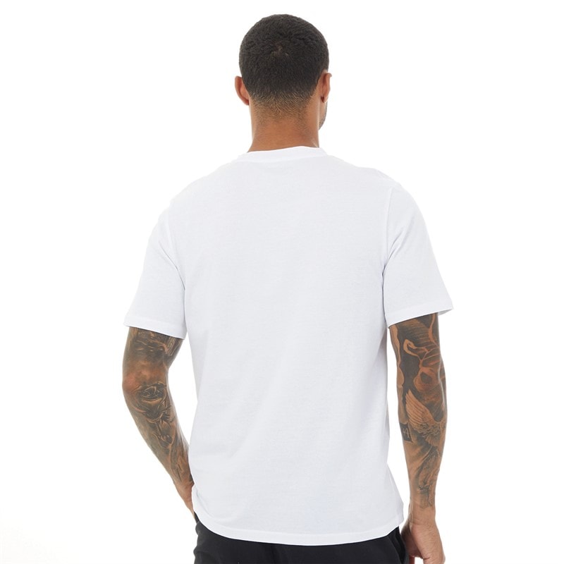 JACK & JONES Męskie Relaxed T-shirty Biały – zdjęcie  2