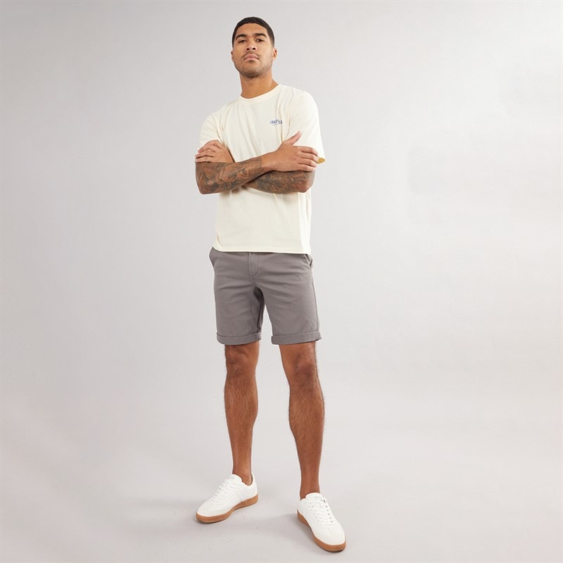 JACK & JONES Herren Santorini Back T-Shirts Ecru - Bild 4