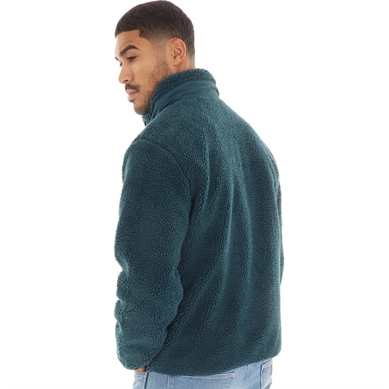 JACK & JONES Heren Teddy Fleece Groen - Afbeelding 2