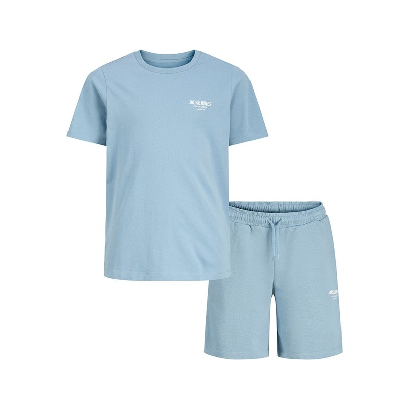 JACK & JONES Jongens Orion T-shirt En Shorts Set Mountain Spring - Afbeelding 2