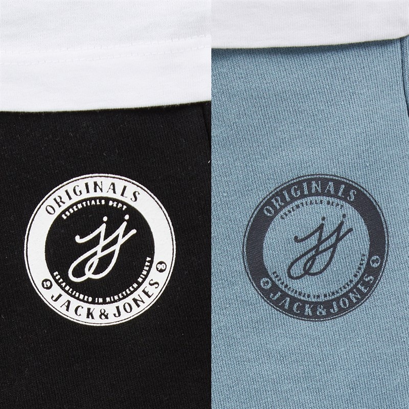 JACK & JONES Short en Jersey Theo Garçon Noir - Image 3