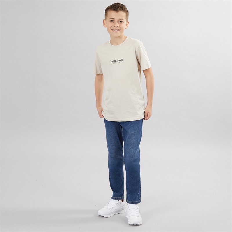 JACK & JONES Junge Vesterbro Fünf-Pack Rundhals T-Shirts Berg Frühling - Bild 3
