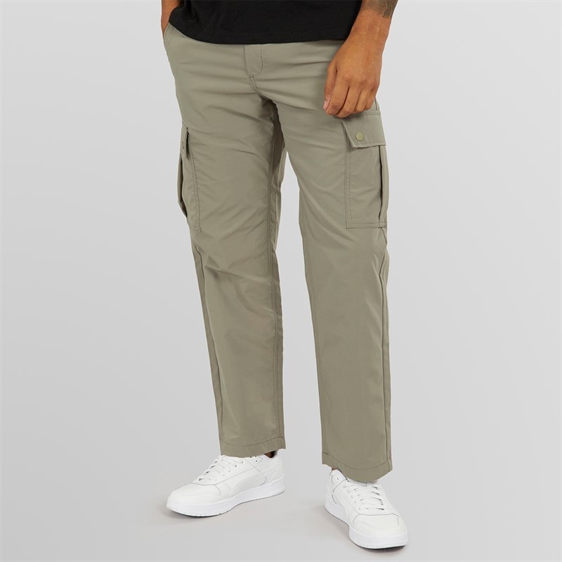 JACK & JONES Heren Karl Kurtis Snap Cargobroek Grijs - Afbeelding 1