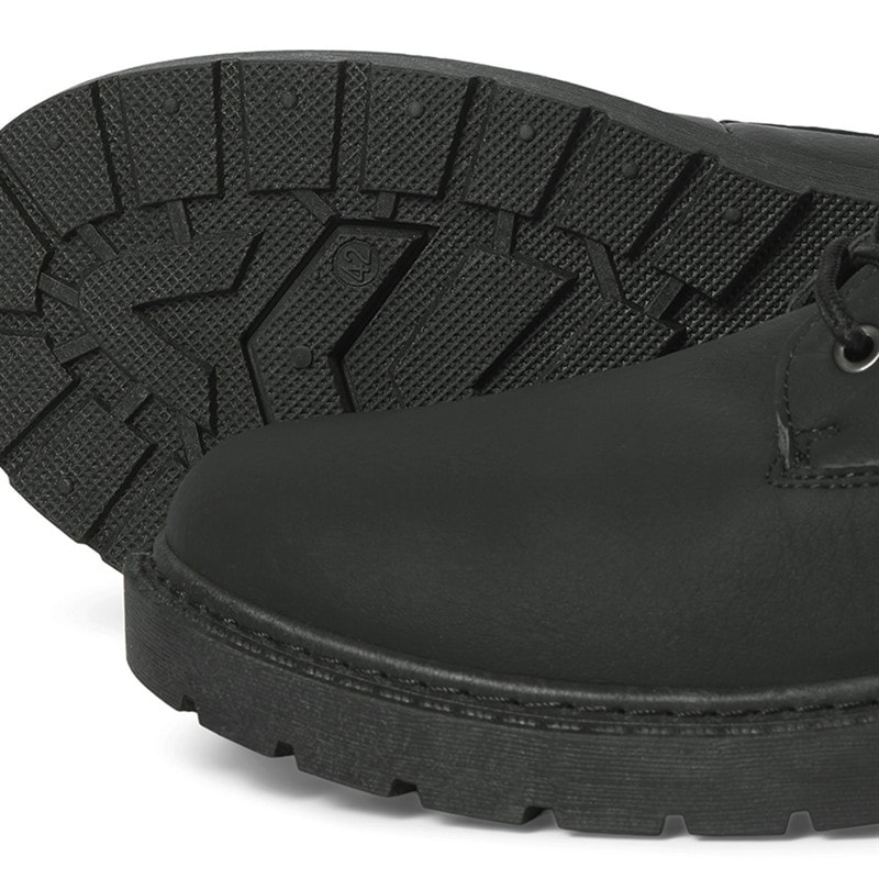 JACK & JONES Herren Thames PU Stiefel Anthrazit - Bild 2